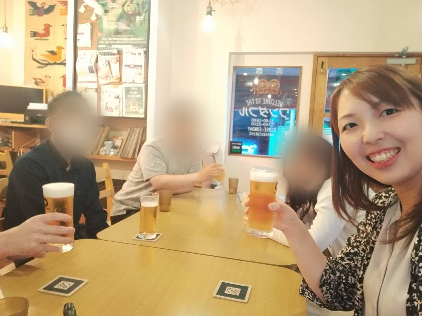 イベント後の乾杯の様子